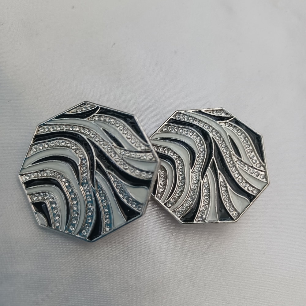 Sassy Jones Samba Zebra Studs